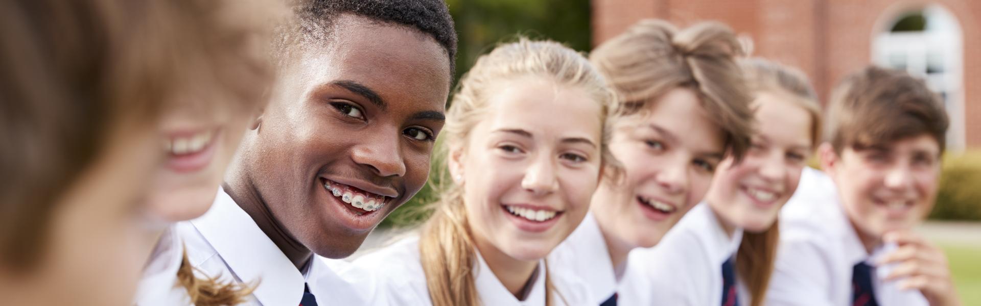 Children smiling