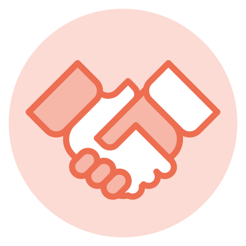 icon of shaking hands